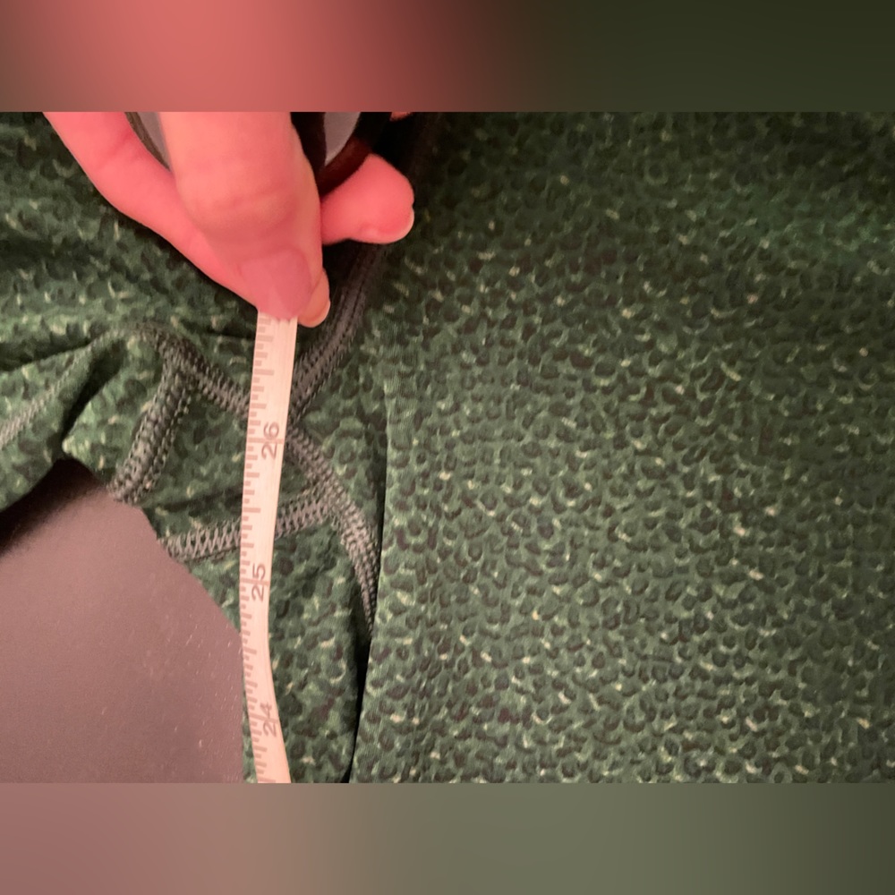 Gap Green Dark Green Pattern Print Workout Exerci… - image 7
